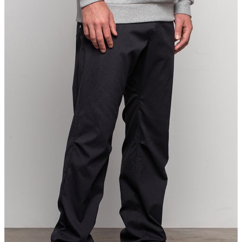 686 Merino wool lined Everywhere slim fit black pants